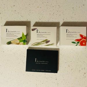 NWT LimeLife by Alcone Farm to Tub Soap (3) + Soap Dish